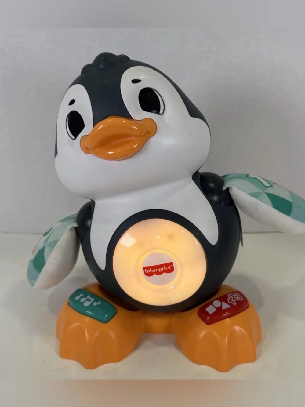 Fisher-Price Linkimals Cool Beats Penguin Musical Learning Toy Model GXX17
